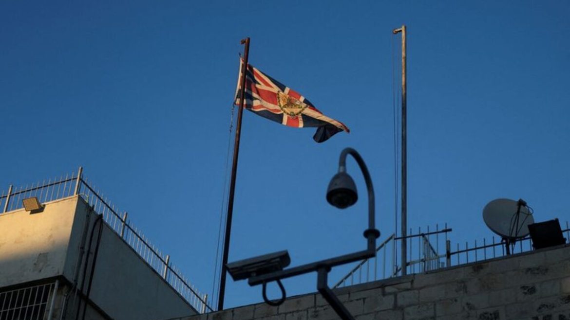 Israel says British consulate in Jerusalem ends its operations, few diplomats can remain