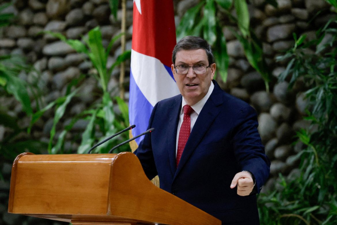 Cuban FM slams U.S. strong-arm diplomacy ahead of key UN vote