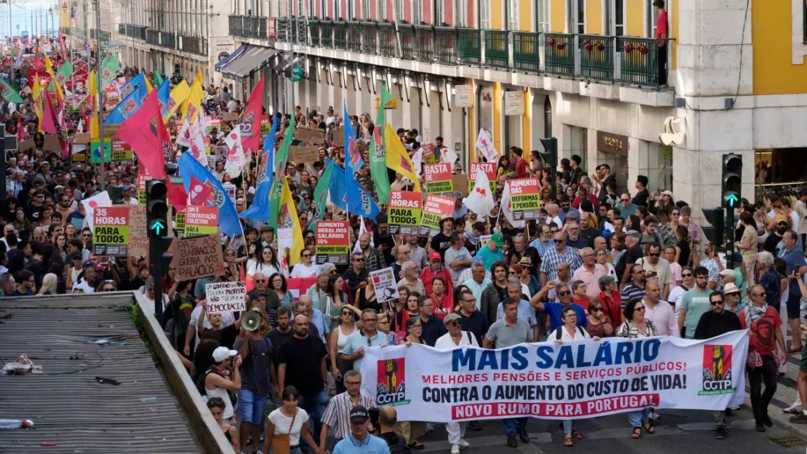 Portugal sees mass protests over housing affordability, cost of living